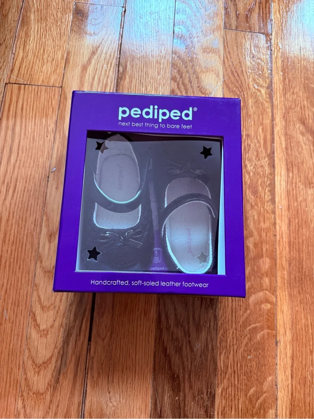 pediped Black Mary Jane Kids Shoes - Soft-Soled Leather